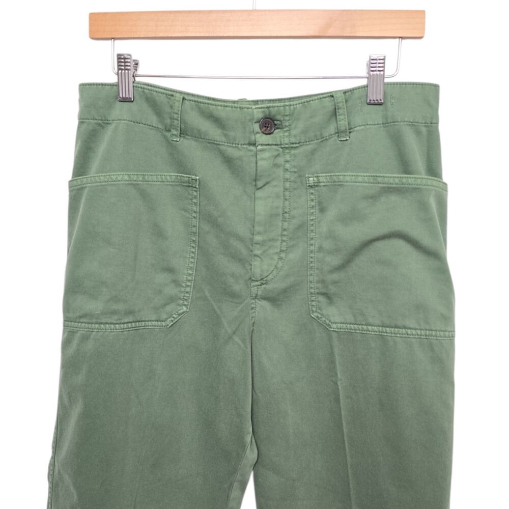 NWT Madewell The Taper-Leg Utility Pant in Garment-Dyed Twill Size 10 NU694